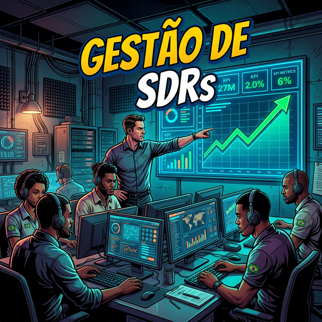 Gestão de SDRs: Como montar e escalar um time de pré-vendas
