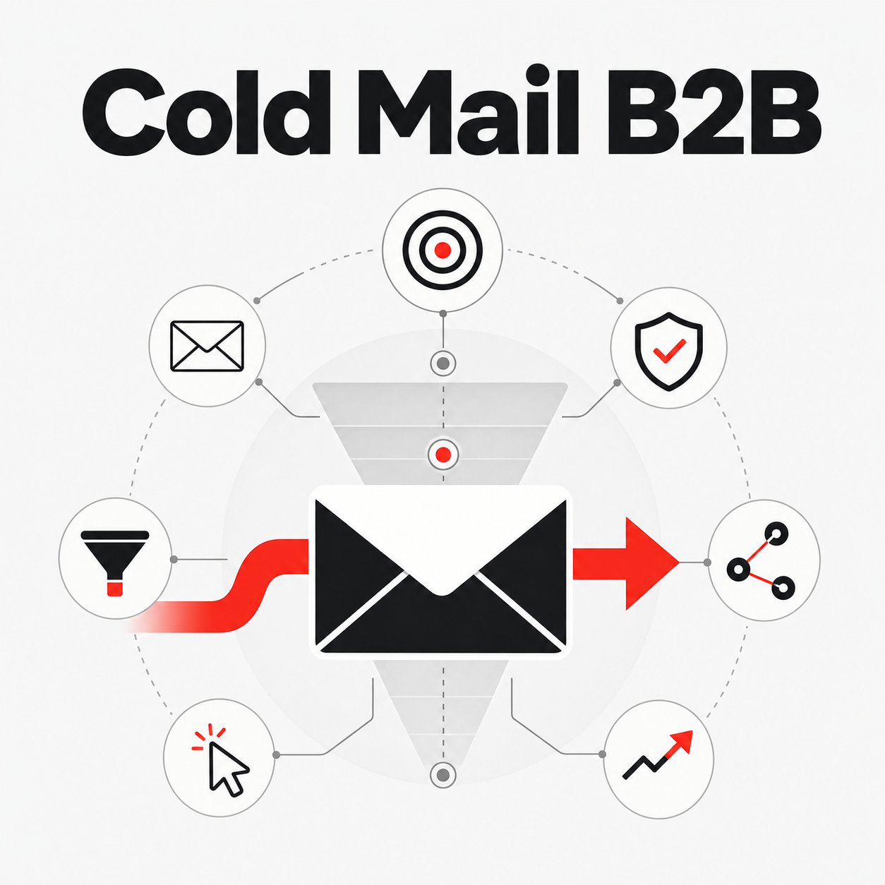 Cold mail B2B sem cara de spam