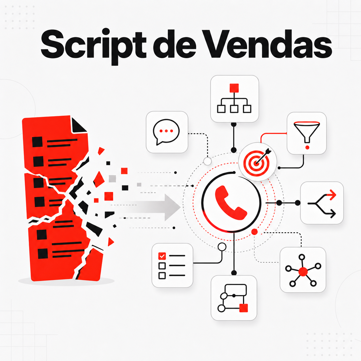 Script de vendas framework: roteiro morreu