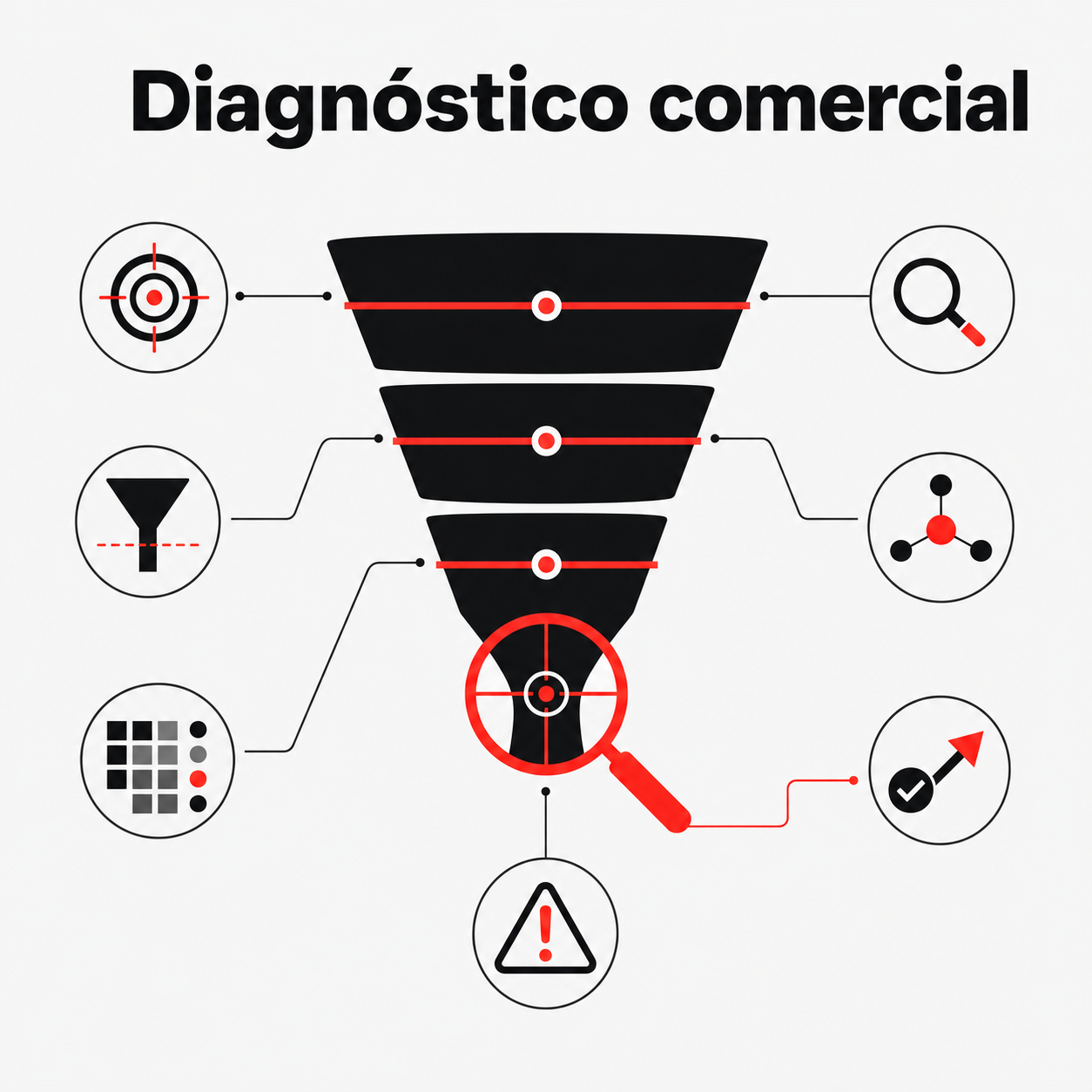 Diagnóstico comercial: ache gargalos de receita