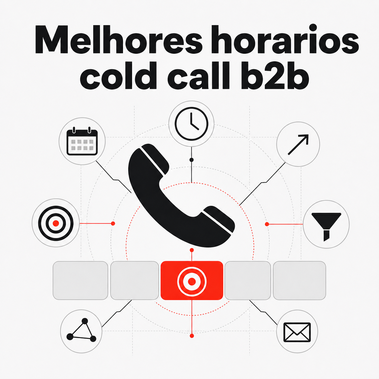 Melhor horário cold call: o que testar de verdade
