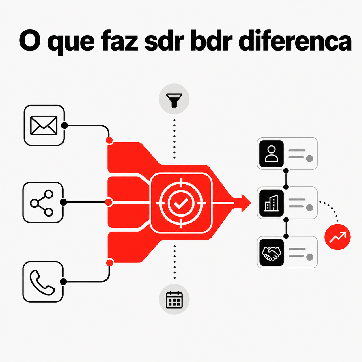 O que faz um SDR e onde o BDR entra no jogo