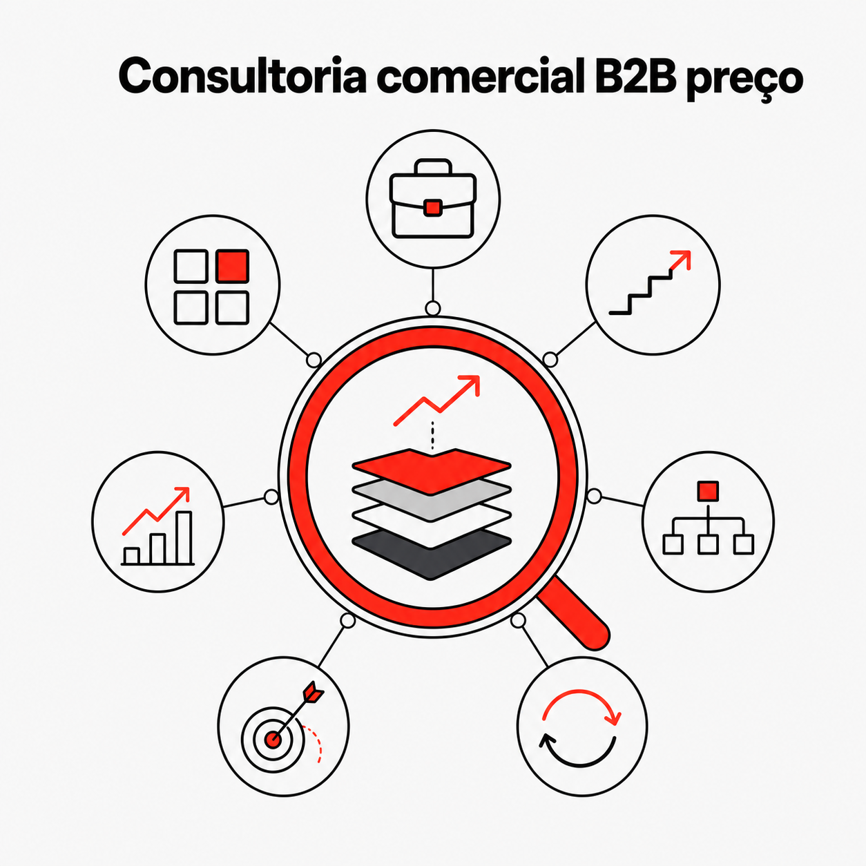 Consultoria comercial B2B preço: o que olhar antes