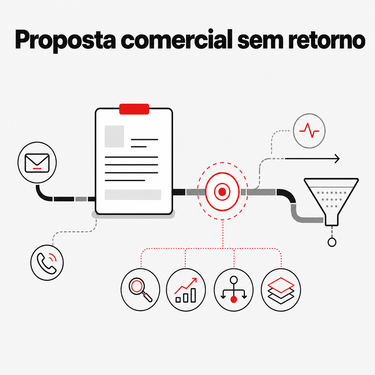 Proposta comercial sem retorno: comprador sumiu