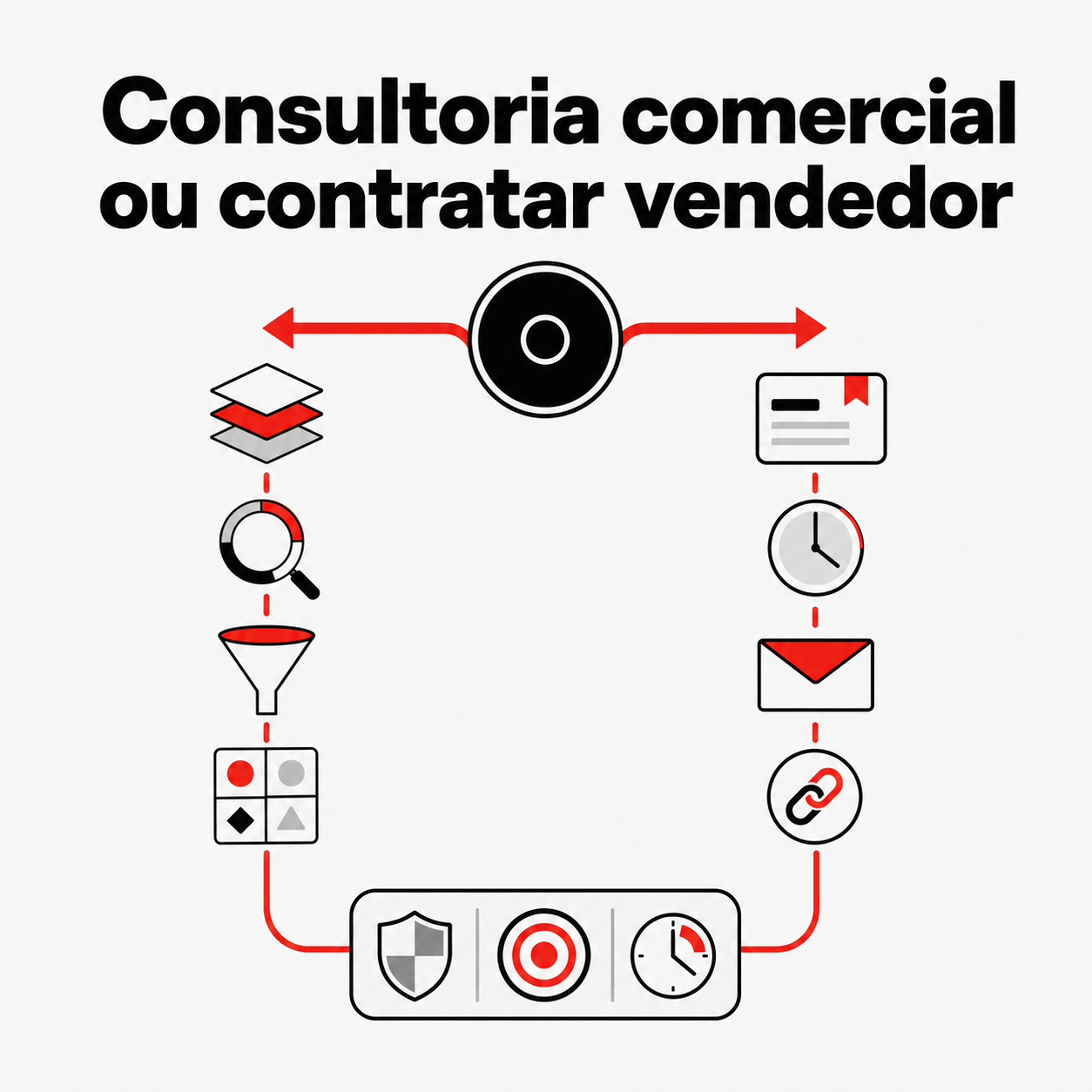 Consultoria comercial ou contratar vendedor: qual primeiro