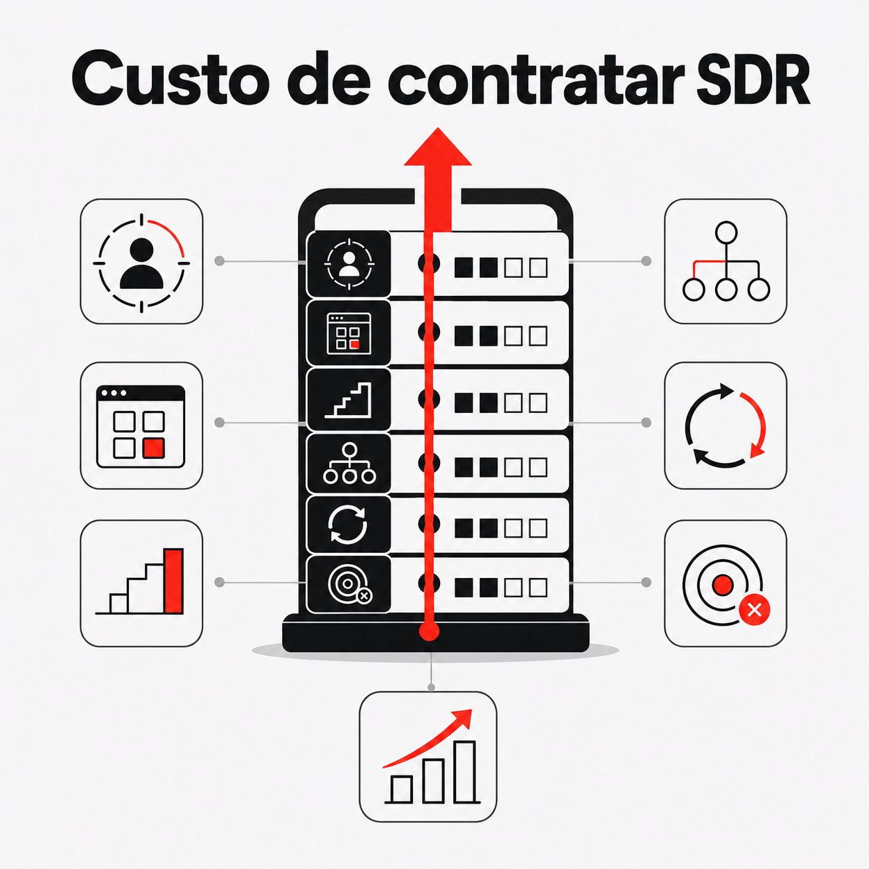 Custo de contratar SDR: a conta que ninguém faz