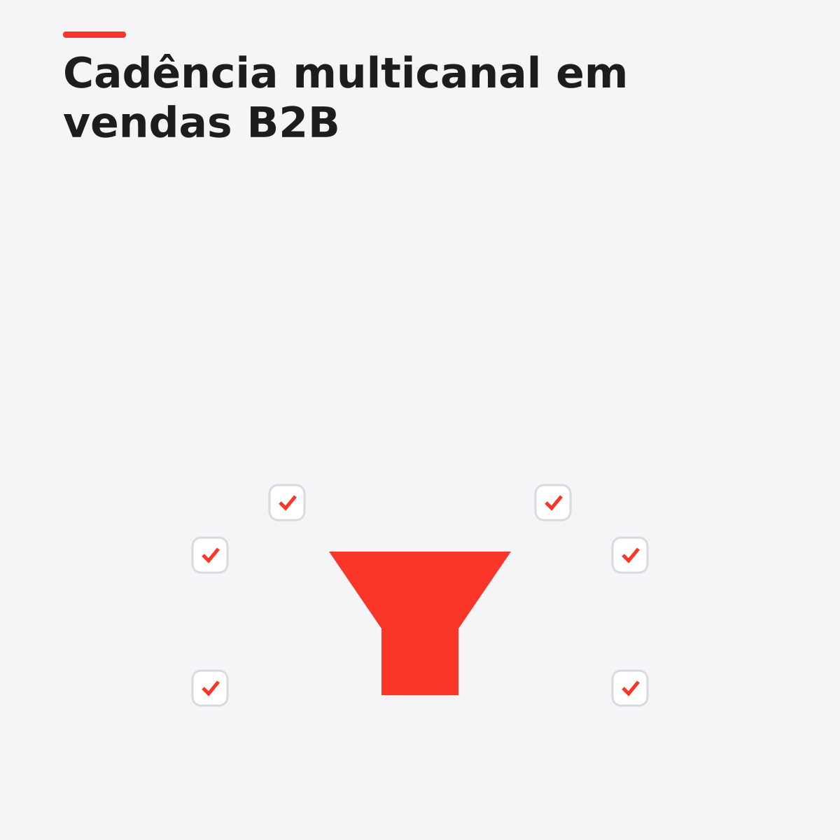 Cadência multicanal em vendas B2B: como escolher os canais e a sequência