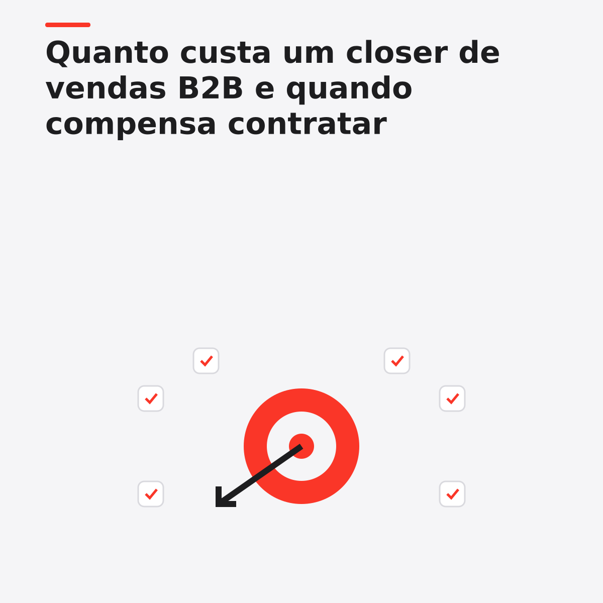 Imagem editorial card para o artigo: Quanto custa um closer de vendas B2B e quando compensa contratar